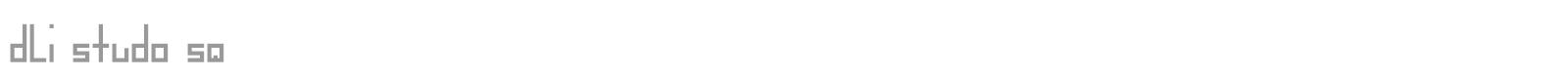 dLi studo SQ font preview